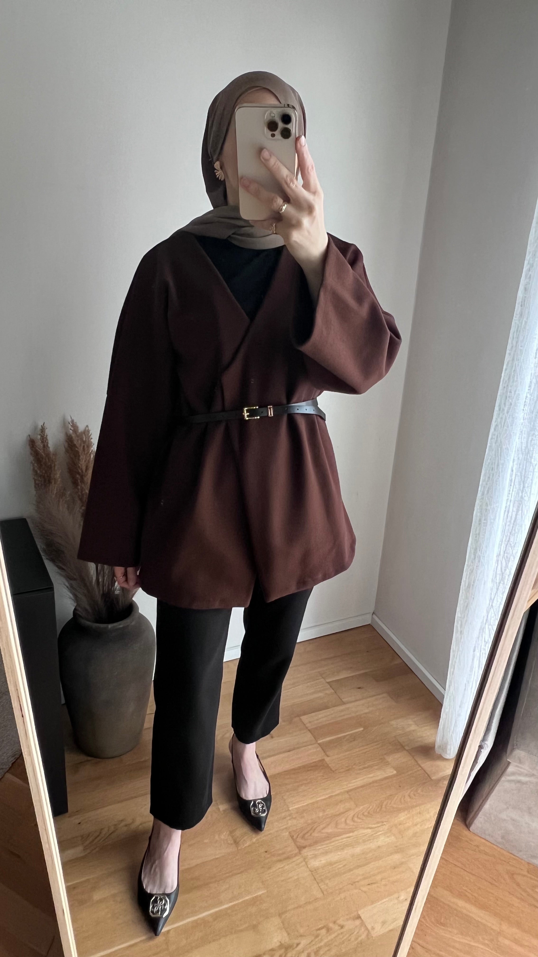 Aylin | Jacke mit Gürtel