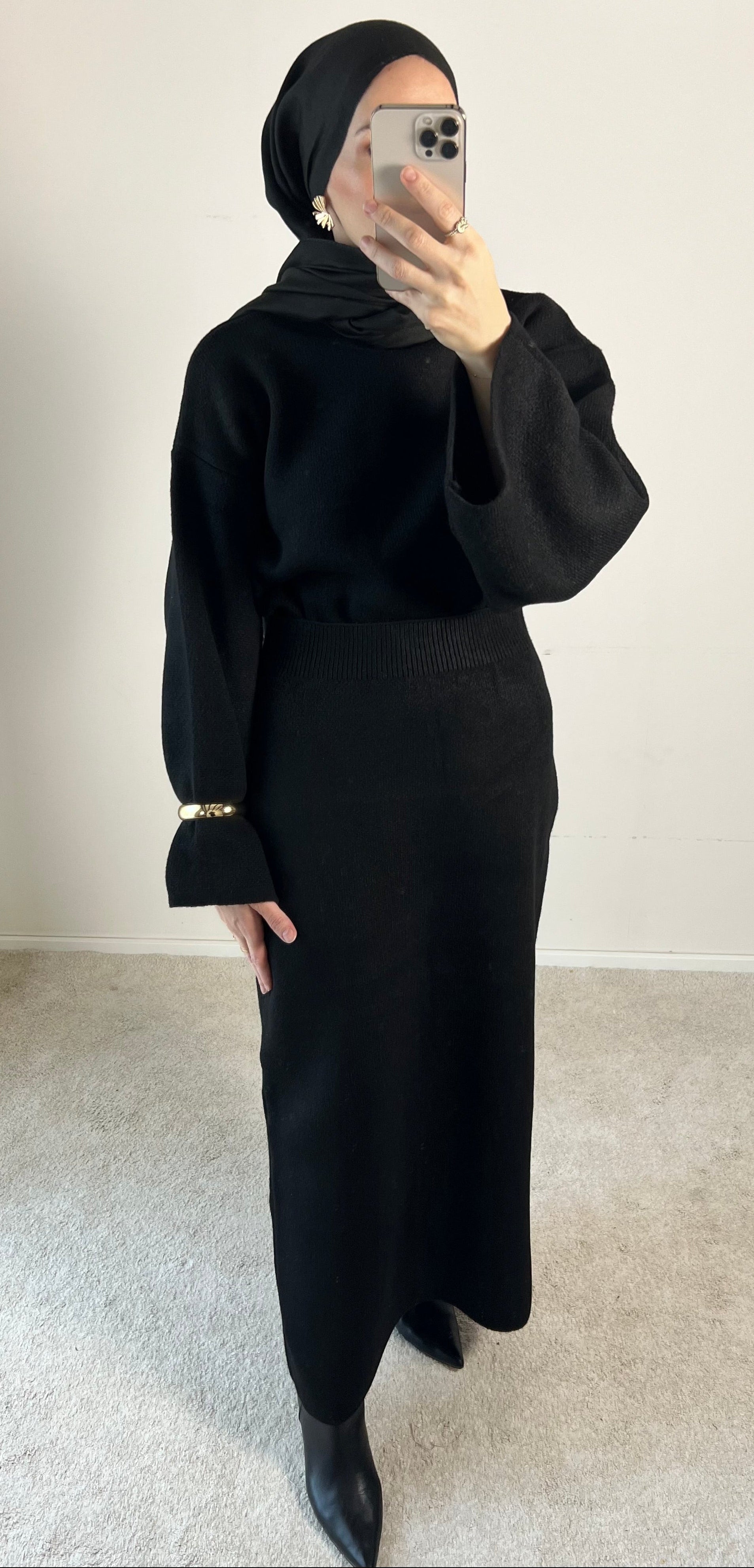 Mira | Strick 2-Teiler mit Rock