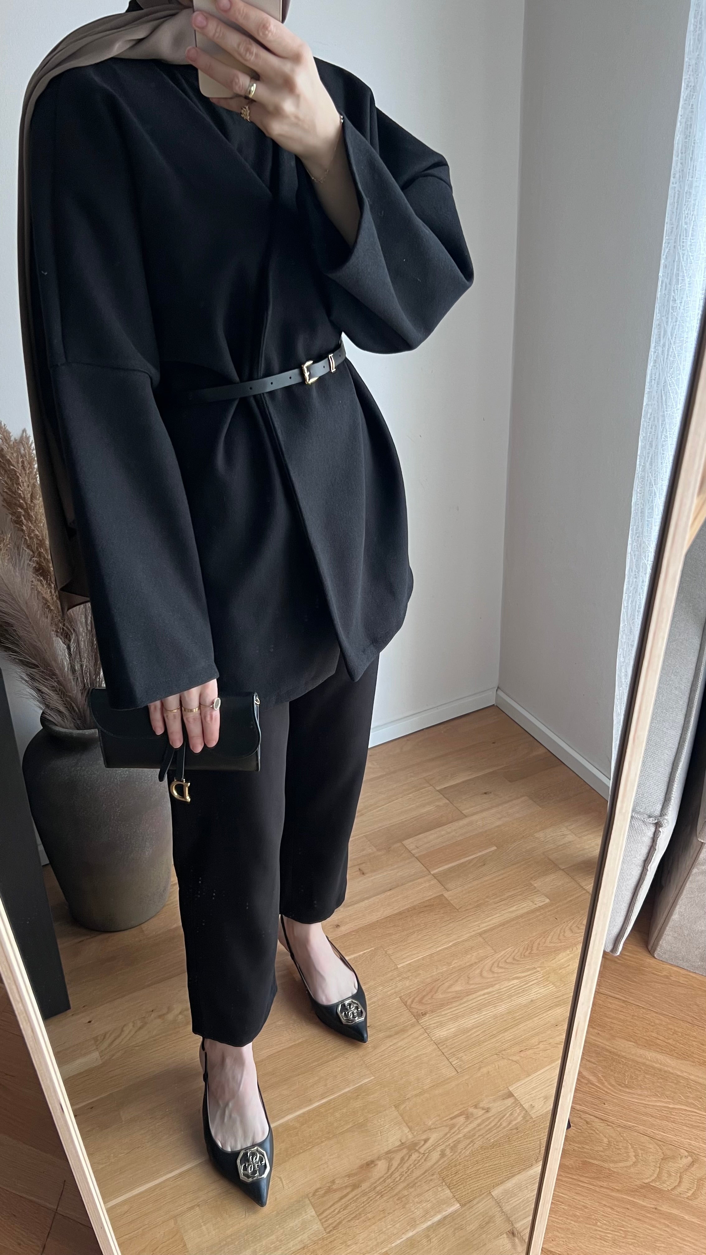 Aylin | Jacke mit Gürtel