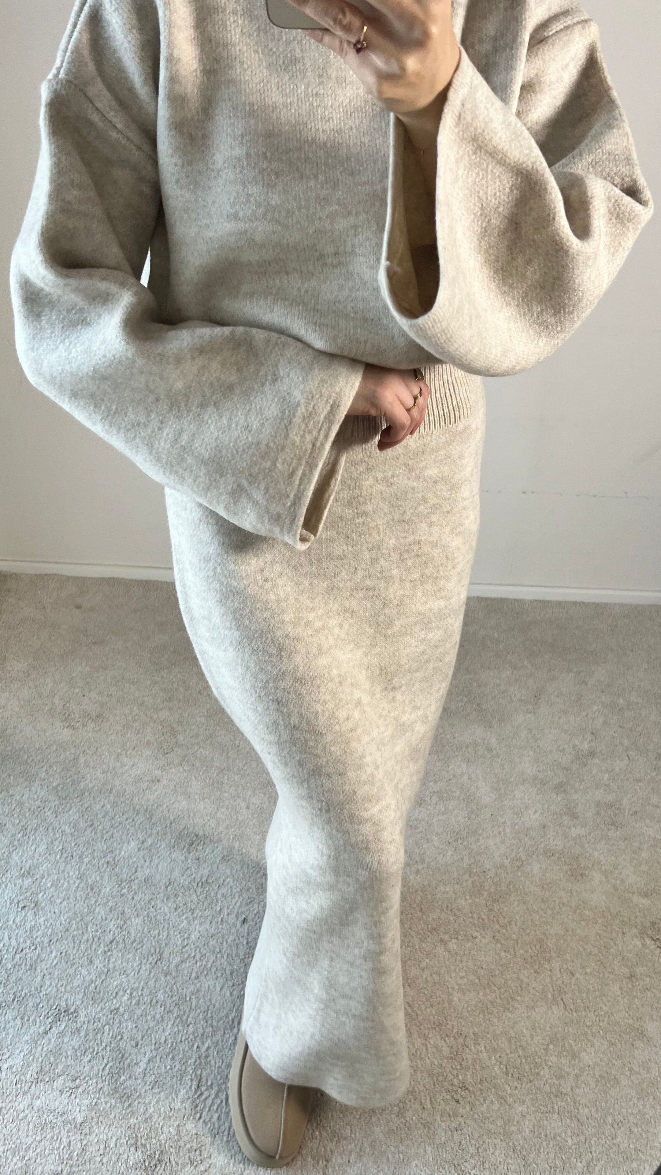 Mira | Strick 2-Teiler mit Rock