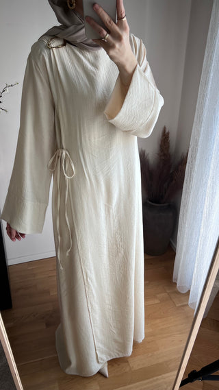 Fließendes Wickelkleid