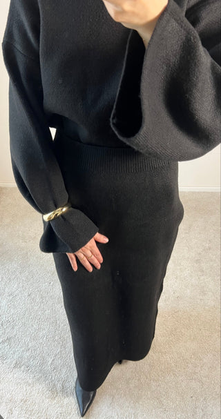 Mira | Strick 2-Teiler mit Rock