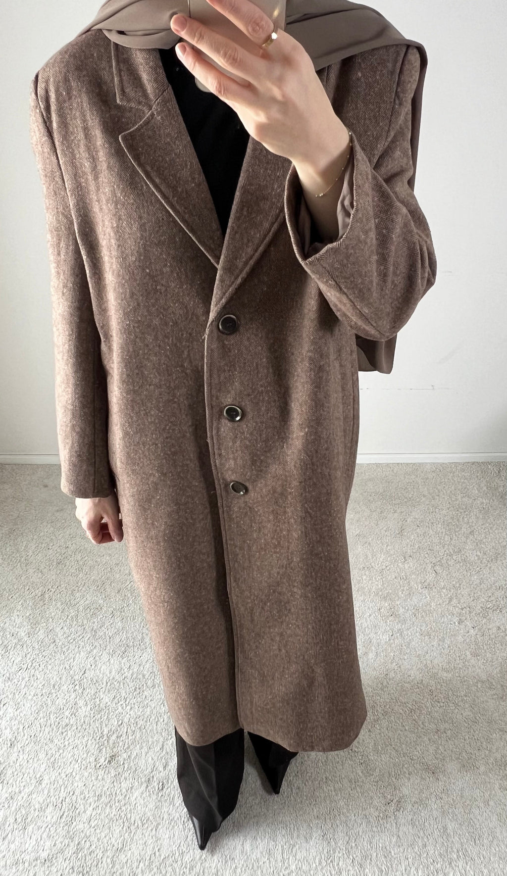 Oversized coat