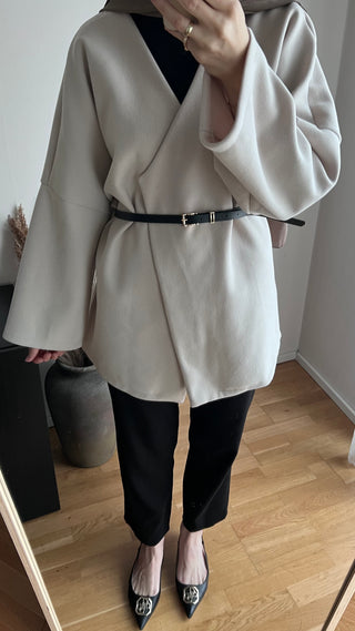 Aylin | Jacke mit Gürtel