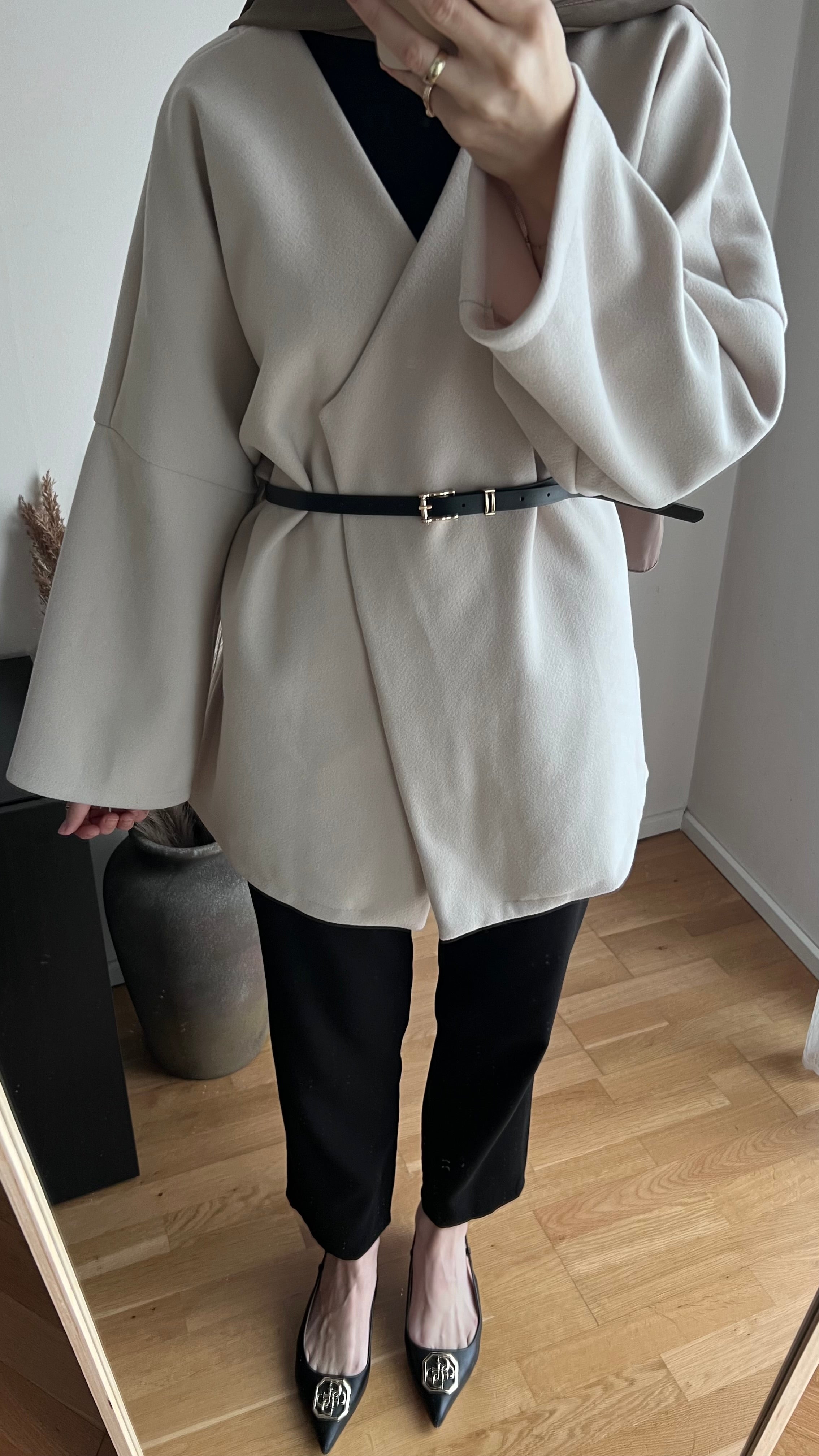 Aylin | Jacke mit Gürtel