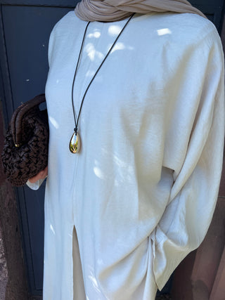 Tunika Set mit Schlitzdetail