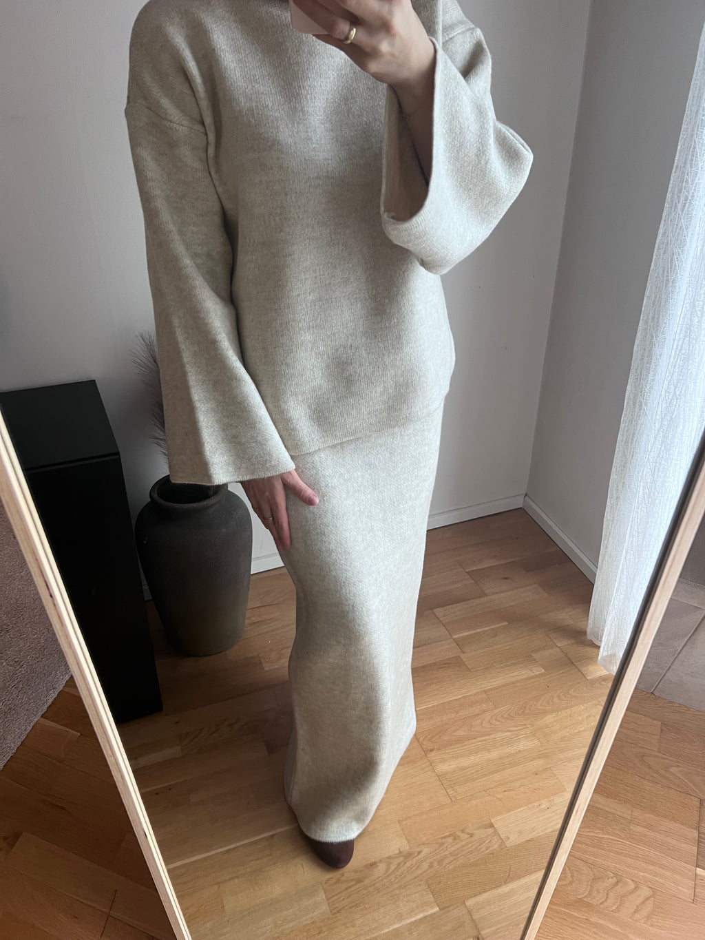 Mira | Strick 2-Teiler mit Rock