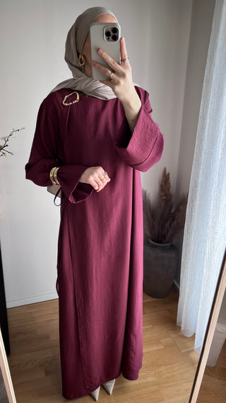 Fließendes Wickelkleid
