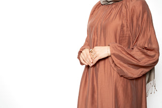 Fließendes Maxikleid