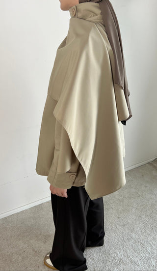 Arla | Trenchcoat mit Cape