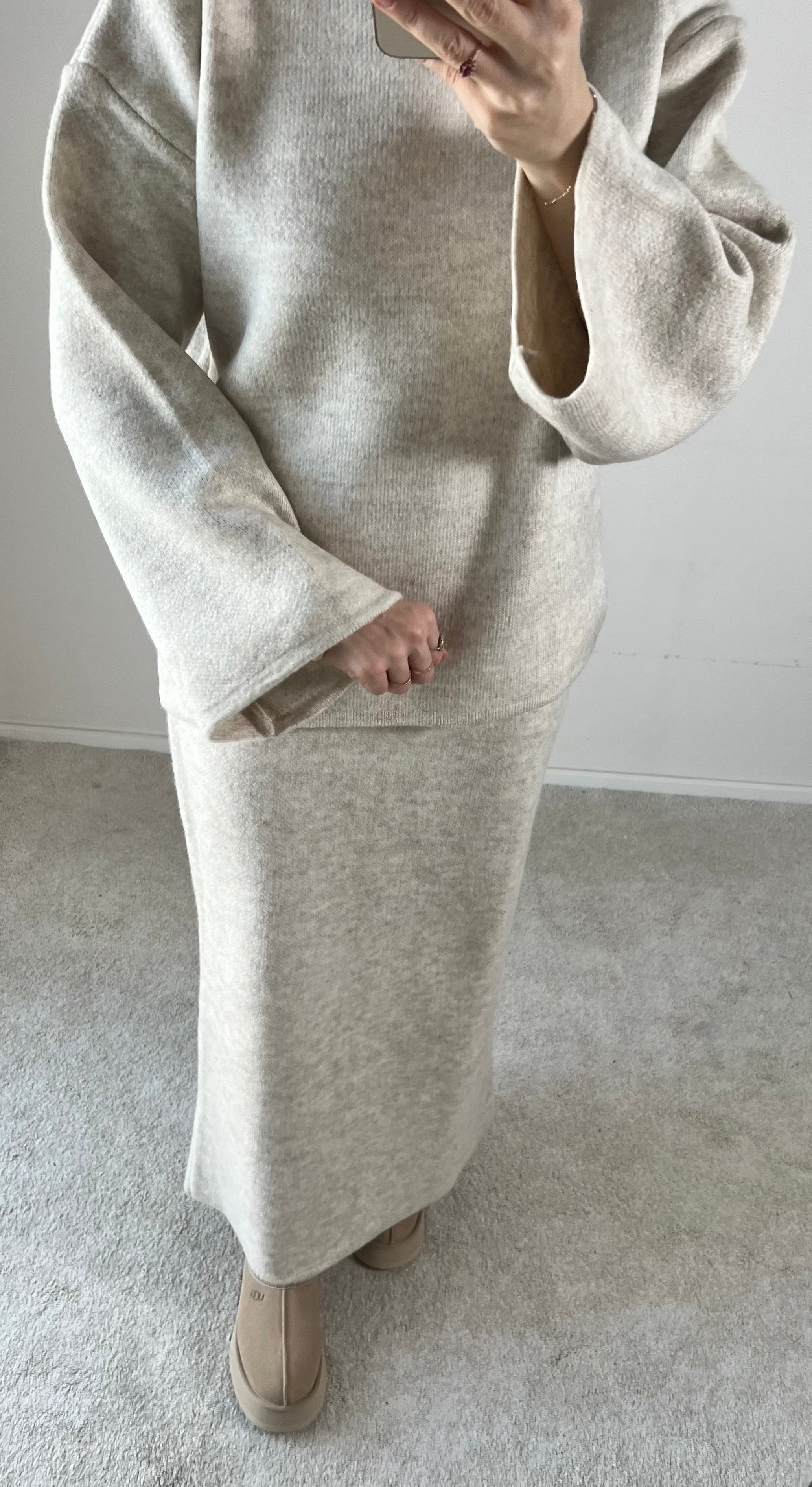 Mira | Strick 2-Teiler mit Rock