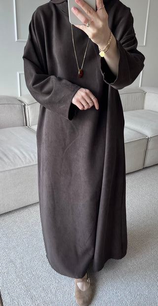 Essential Maxikleid mit Kragen