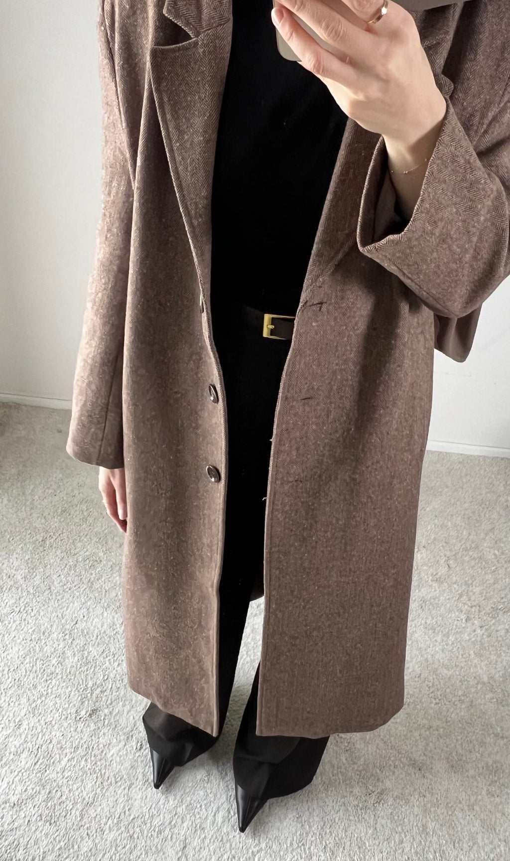 Oversized coat