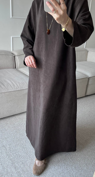 Essential Maxikleid mit Kragen