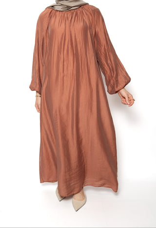 Fließendes Maxikleid