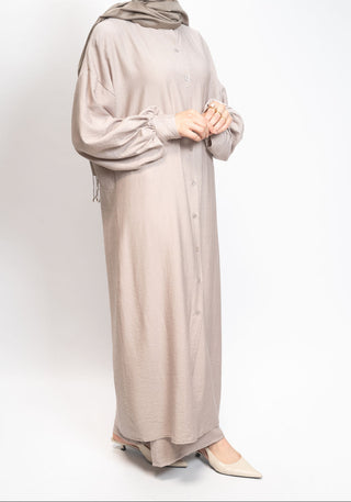 Zweiteiler mit Longbluse